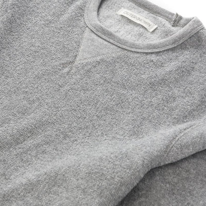 Outerknown Sweater Hightide Crew (Small-XLarge) Mid Heather Grey - CLOTHING - [Surfboards Surf Shop and Clothing Boutique Honolulu]