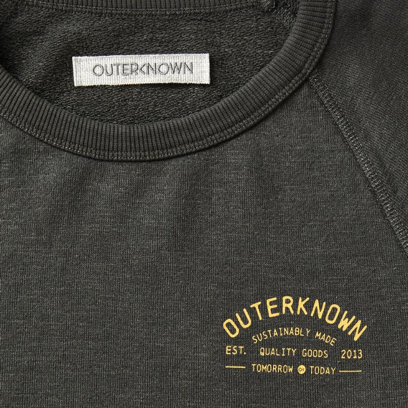 Outerknown Sweater Industrial (XSmall-XXLarge) Faded Black - CLOTHING - [Surfboards Surf Shop and Clothing Boutique Honolulu]