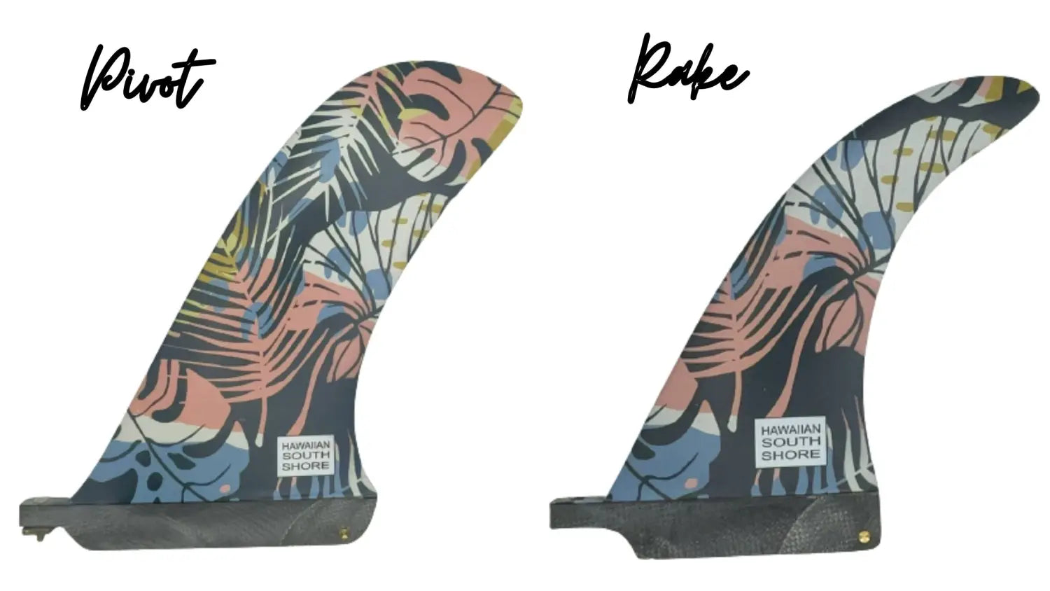 Pivot vs Rake Longboard Fins