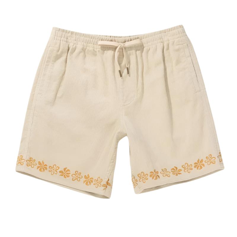 RHYTHM Boardshort Trim Jam (28" - 34") Natural - CLOTHING - [Surfboards Surf Shop and Clothing Boutique Honolulu]