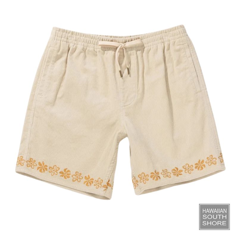 RHYTHM Boardshort Trim Jam (28&quot; - 34&quot;) Natural - CLOTHING - [Surfboards Surf Shop and Clothing Boutique Honolulu]