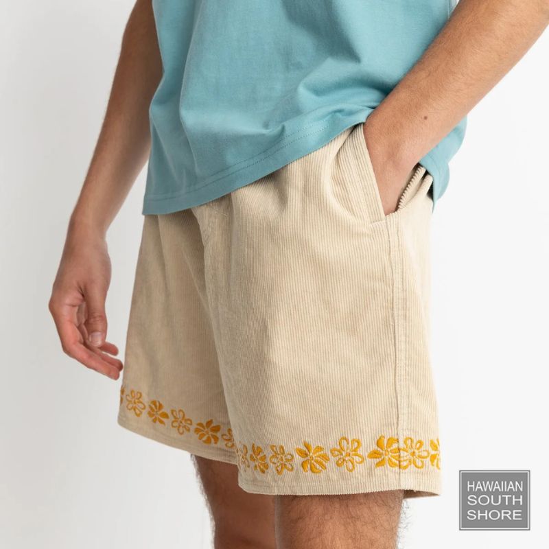 RHYTHM Boardshort Trim Jam (28" - 34") Natural - CLOTHING - [Surfboards Surf Shop and Clothing Boutique Honolulu]