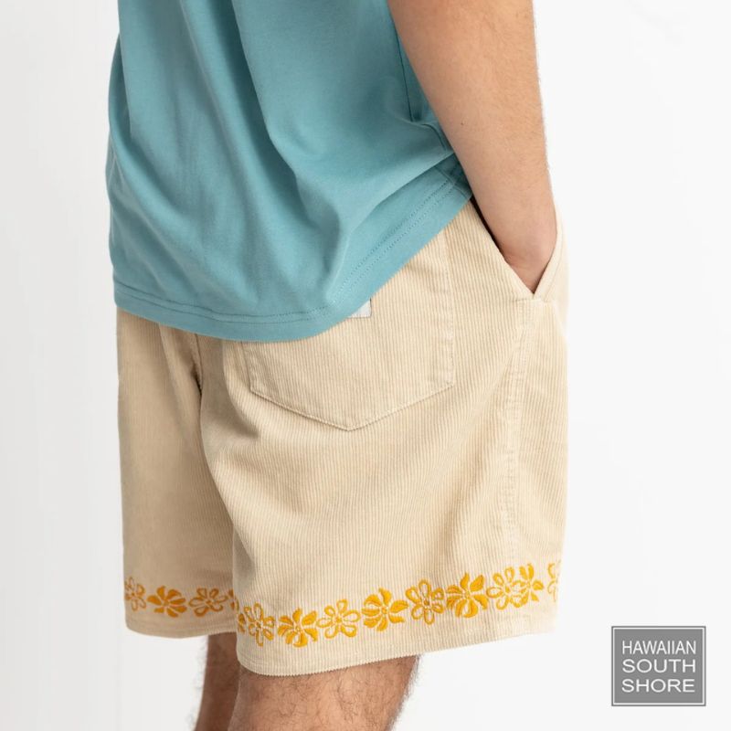 RHYTHM Boardshort Trim Jam (28" - 34") Natural - CLOTHING - [Surfboards Surf Shop and Clothing Boutique Honolulu]