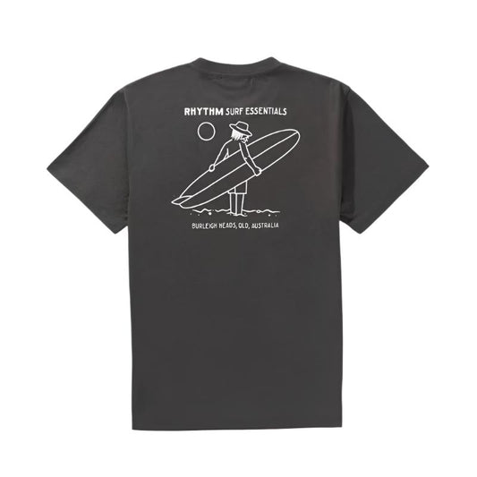 RHYTHM T-Shirt Lull (Small - XLarge) Black - CLOTHING - [Surfboards Surf Shop and Clothing Boutique Honolulu]