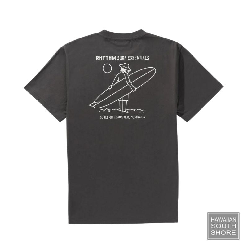 RHYTHM T-Shirt Lull (Small - XLarge) Black - CLOTHING - [Surfboards Surf Shop and Clothing Boutique Honolulu]