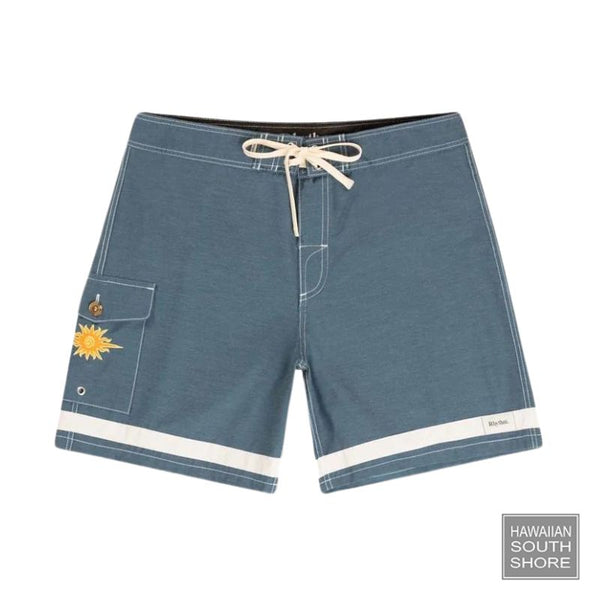 RHYTHM Boardshort Signature Stripe (28-36) Navy -  - [Surfboards Surf Shop and Clothing Boutique Honolulu]