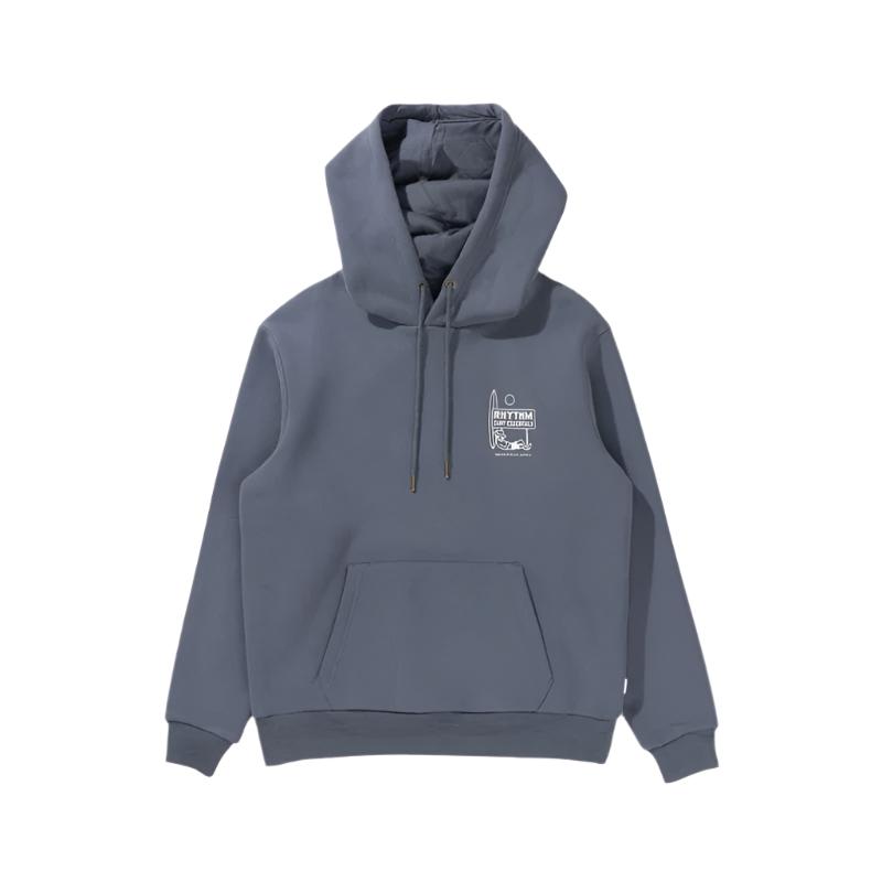 RHYTHM Hood Fleece Lull (Small-Medium) Navy -  - [Surfboards Surf Shop and Clothing Boutique Honolulu]