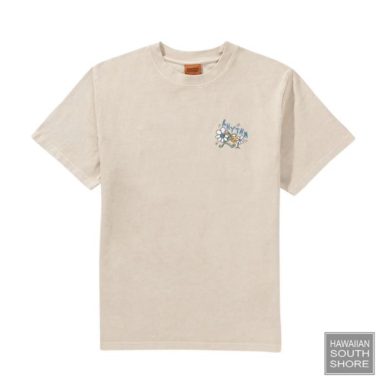 RHYTHM T-Shirt Natural Harmony Vintage (Small - XLarge) Moonrock - CLOTHING - [Surfboards Surf Shop and Clothing Boutique Honolulu]