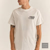 RHYTHM T-Shirt Livin' Tee (Small - XLarge) White -  - [Surfboards Surf Shop and Clothing Boutique Honolulu]