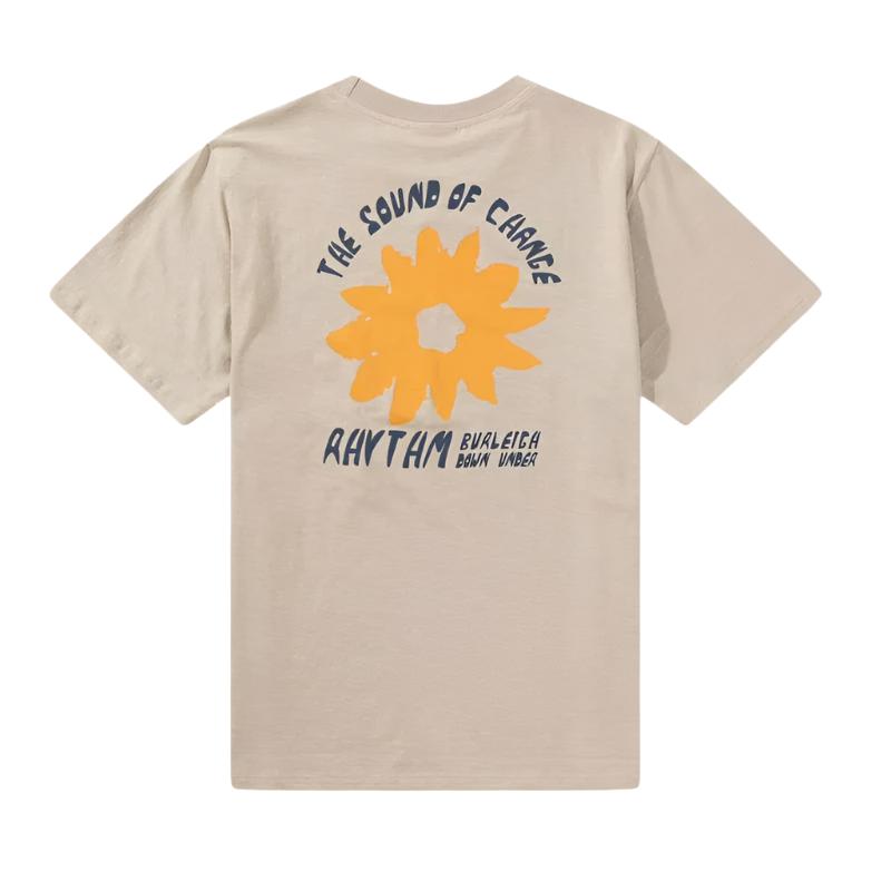 RHYTHM TEE Down Under Slub (Small-Large) Stone -  - [Surfboards Surf Shop and Clothing Boutique Honolulu]