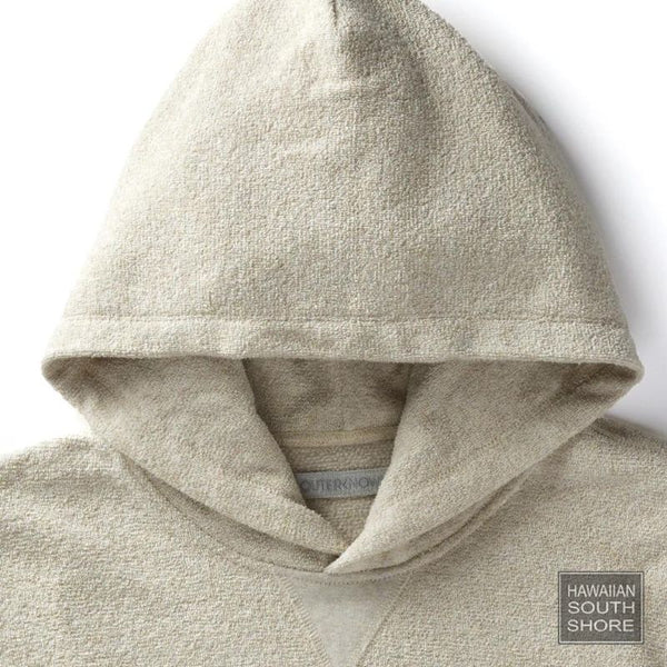 Outerknown Hoodie Hightide Pullover (Small-XXL) Oatmeal Heather