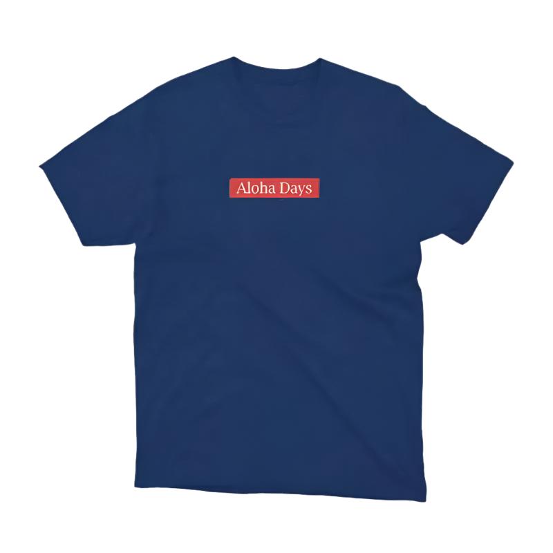 Aloha Days Box Logo 2 T-Shirt - Honolulu Surf Boutique and Apparel