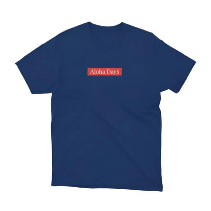 Aloha Days Box Logo 2 T-Shirt - Honolulu Surf Boutique and Apparel