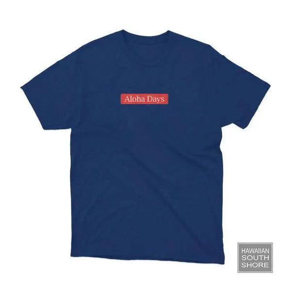 Aloha Days Box Logo 2 T-Shirt - Honolulu Surf Boutique and Apparel