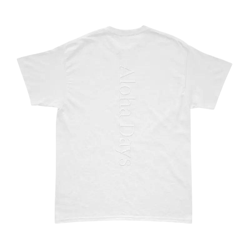 Aloha Days BOX ALOHA Made in Hawaii S-XL White - CLOTHING - [Surfboards Surf Shop and Clothing Boutique Honolulu]