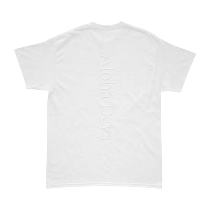 Aloha Days BOX ALOHA Made in Hawaii S-XL White - CLOTHING - [Surfboards Surf Shop and Clothing Boutique Honolulu]