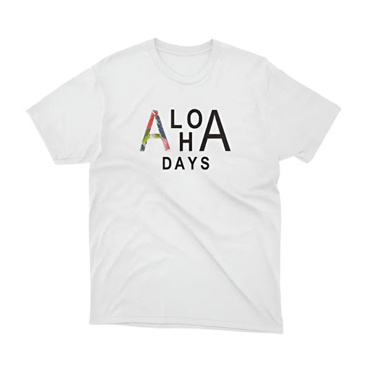 Aloha Days Hi Made in Hawaii S-2XL White - CLOTHING - [Surfboards Surf Shop and Clothing Boutique Honolulu]