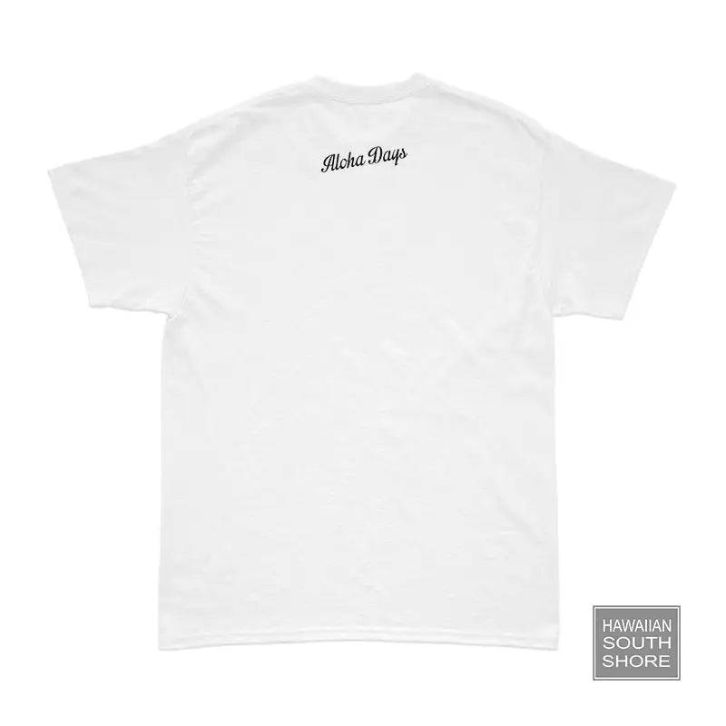 Aloha Days Hi Made in Hawaii S-2XL White - CLOTHING - [Surfboards Surf Shop and Clothing Boutique Honolulu]