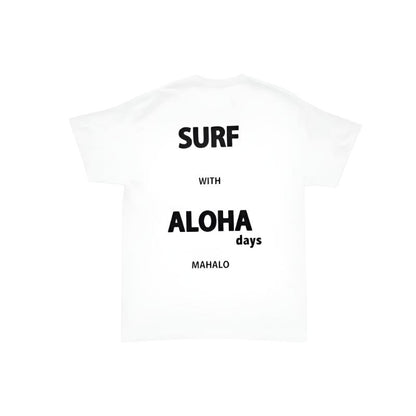 Aloha Days Kids SHAKA LTD. Made in Hawaii (M-XL) White - CLOTHING - [Surfboards Surf Shop and Clothing Boutique Honolulu]