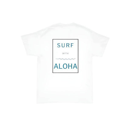 Aloha Days Kids T-Shirt Surf & Aloha Made in Hawaii (Med-Large) White - CLOTHING - [Surfboards Surf Shop and Clothing Boutique Honolulu]