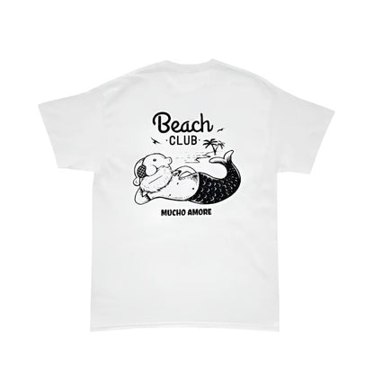 Aloha Days MUCHO AMORE Square Ltd. Made in Hawaii S-XL White - CLOTHING - [Surfboards Surf Shop and Clothing Boutique Honolulu]