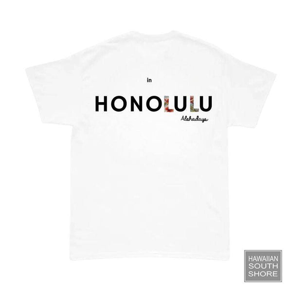 Aloha Days SURF IN HONOLULU LTD. S-XL White New - CLOTHING - [Surfboards Surf Shop and Clothing Boutique Honolulu]