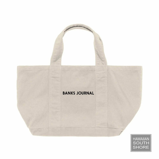 BANKS JOURNAL Tote Bag OVERSIZED Off White - BAG - [Surfboards Surf Shop and Clothing Boutique Honolulu]