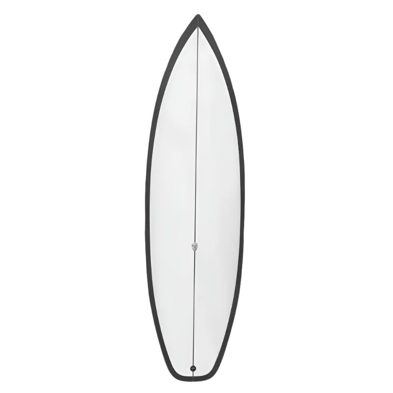 CHRISTENSON OP1 (5'10) 3 Fin FCS II Clear Sand Black Rails - SHOP SURFBOARDS - [Surfboards Surf Shop and Clothing Boutique Honolulu]