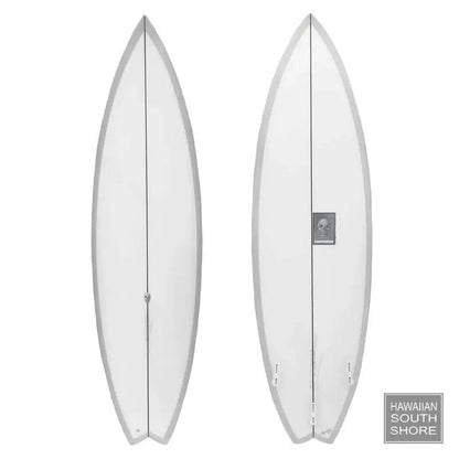 CHRISTENSON OP3 (5'10) 3 Fin FCS II Clear Sand Grey Rails - SHOP SURFBOARDS - [Surfboards Surf Shop and Clothing Boutique Honolulu]