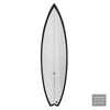 CHRISTENSON OP3 5'11 3 Fin FCS II Clear Sand Black Rails - SHOP SURFBOARDS - [Surfboards Surf Shop and Clothing Boutique Honolulu]