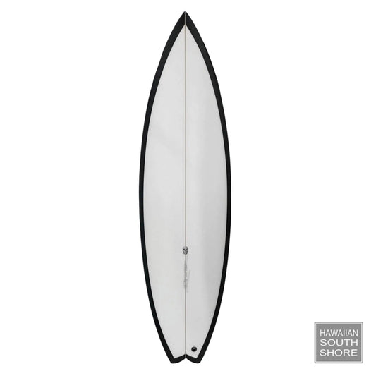 CHRISTENSON OP3 5'11 3 Fin FCS II Clear Sand Black Rails - SHOP SURFBOARDS - [Surfboards Surf Shop and Clothing Boutique Honolulu]