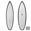 CHRISTENSON OP3 5'11 3 Fin FCS II Clear Sand Black Rails - SHOP SURFBOARDS - [Surfboards Surf Shop and Clothing Boutique Honolulu]