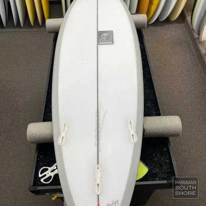 CHRISTENSON OP3 (6'0) 3 Fin FCS II Clear Sand Grey Rails - SHOP SURFBOARDS - [Surfboards Surf Shop and Clothing Boutique Honolulu]