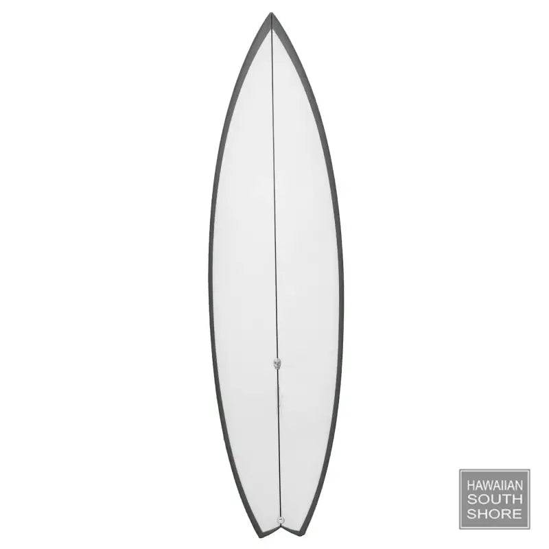 CHRISTENSON OP3 (6'3) 3 Fin FCS II Clear Sand Dark Grey Rails - SHOP SURFBOARDS - [Surfboards Surf Shop and Clothing Boutique Honolulu]