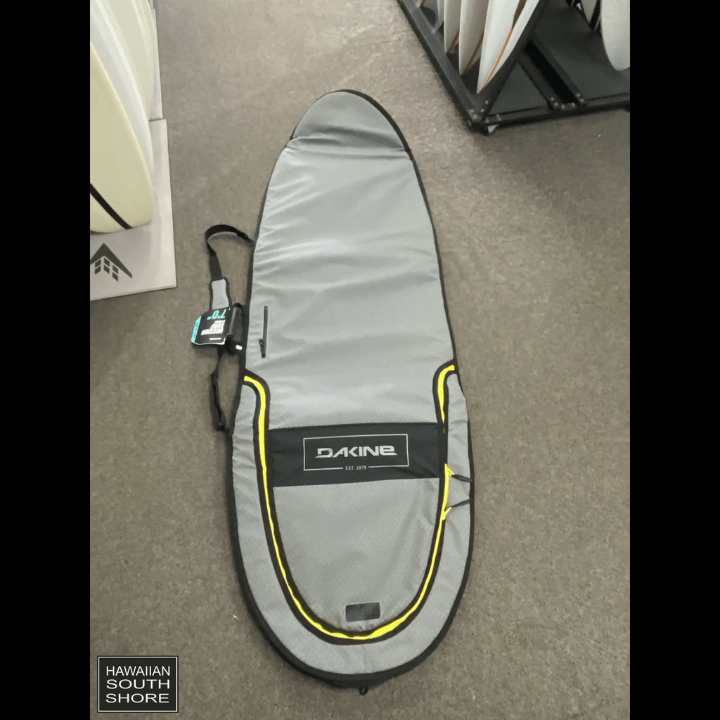 DAKINE Hybrid Mission Travel Bag 5'8-7'0 Carbon Color - SHOP SURF ACC. - [Surfboards Surf Shop and Clothing Boutique Honolulu]