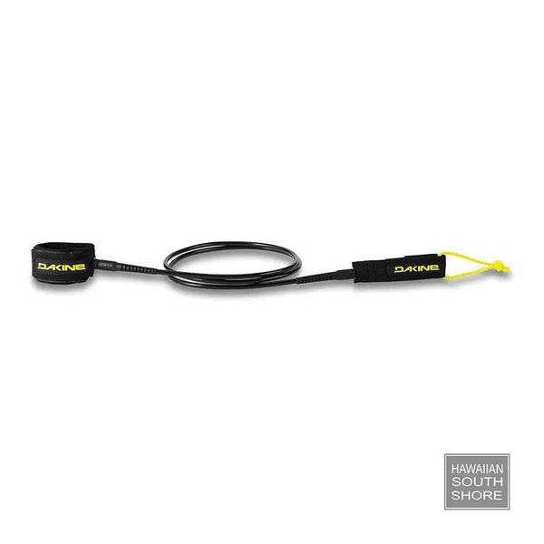 DAKINE Leash Kainui Team 10&#39; Black Yellow Color - SHOP SURF ACC. - [Surfboards Surf Shop and Clothing Boutique Honolulu]