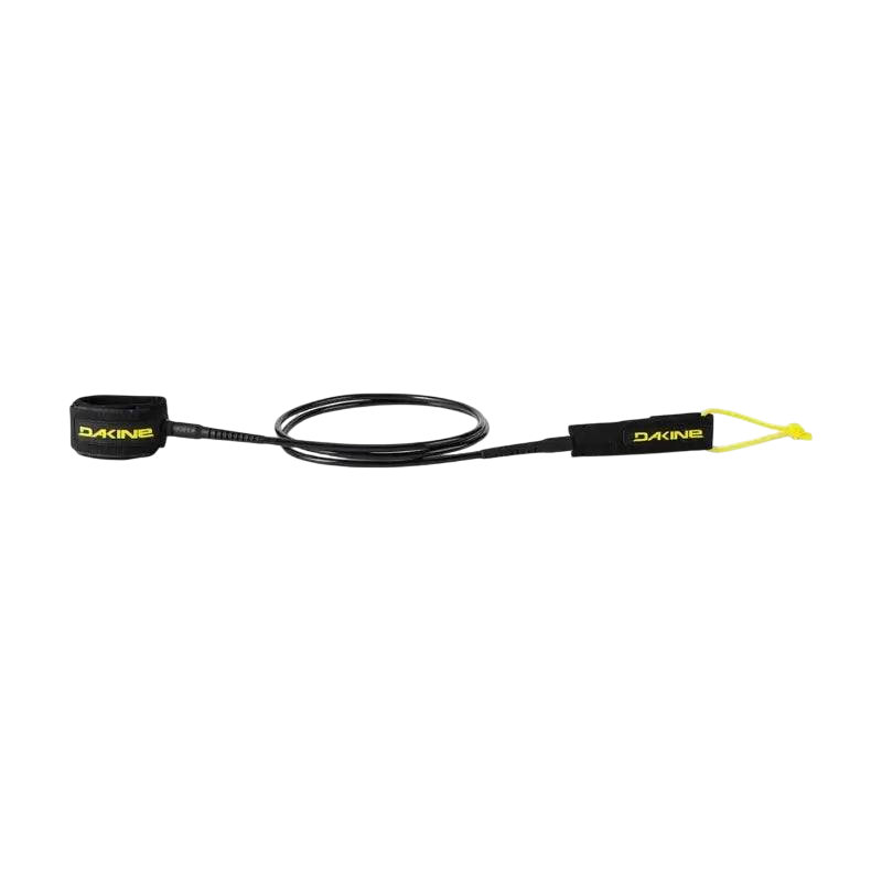 DAKINE Leash Kainui Team 9' Black Yellow Color - SHOP SURF ACC. - [Surfboards Surf Shop and Clothing Boutique Honolulu]