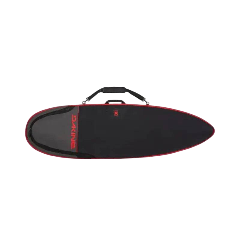 DAKINE Mission Travel Bag John John Florence  5'4-5'8 Black Red - SHOP SURF ACC. - [Surfboards Surf Shop and Clothing Boutique Honolulu]