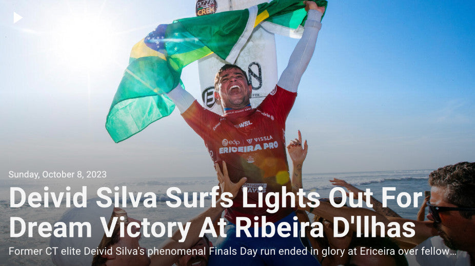 Deivid Silva Surfs Lights out for dream victory