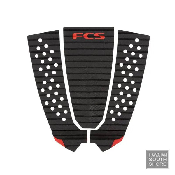 FCS Deck Pad Filipe Toledo Traction Charcoal Red - SHOP SURF ACC. - [Surfboards Surf Shop and Clothing Boutique Honolulu]