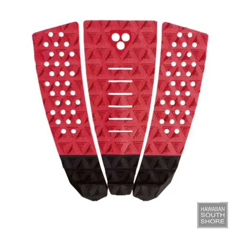 FCS Deckpad GORILLA GRIP TRES TRACTION Red Plum Black - SHOP SURF ACC. - [Surfboards Surf Shop and Clothing Boutique Honolulu]