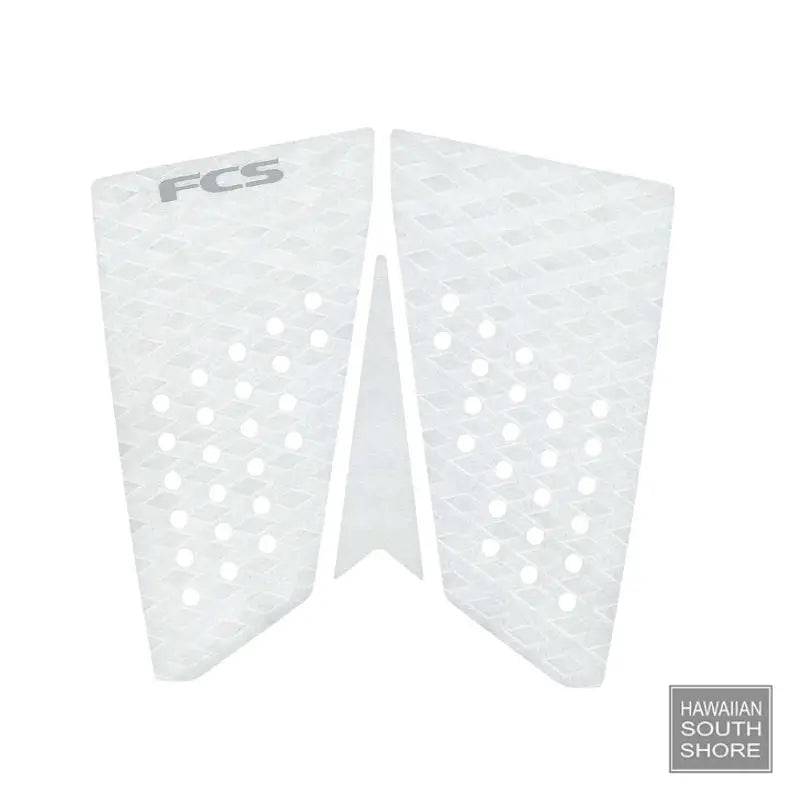 FCS Deckpad T-3 Fish Eco Traction White - SHOP SURF ACC. - [Surfboards Surf Shop and Clothing Boutique Honolulu]