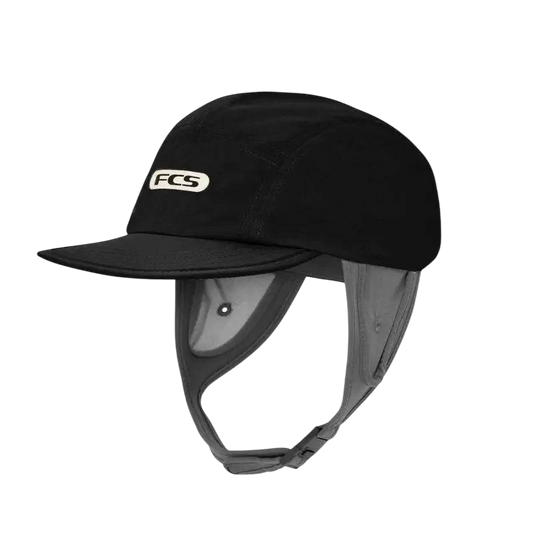 FCS Essential Surf Cap (Small-Large) Black - CLOTHING - [Surfboards Surf Shop and Clothing Boutique Honolulu]