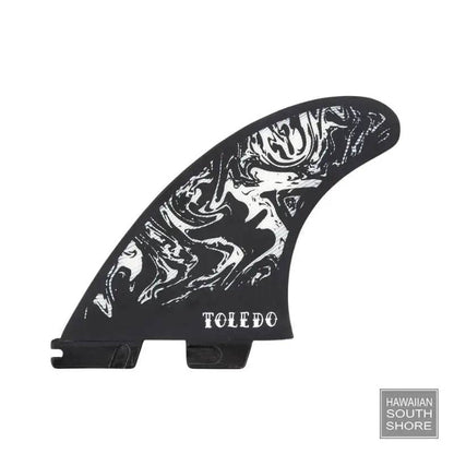 FCS II 3 Fins Filipe Toledo Performance Core Medium Black White - SHOP SURF ACC. - [Surfboards Surf Shop and Clothing Boutique Honolulu]