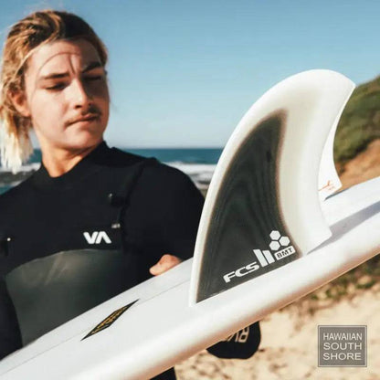 FCS II BRITT MERRICK Twin Fin Performance Glass Large Smoke Color - SHOP SURF ACC. - [Surfboards Surf Shop and Clothing Boutique Honolulu]