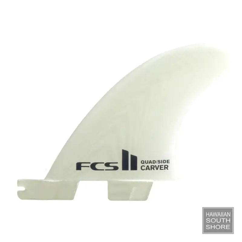 FCS II CARVER Longboard Side Bite Fin PG Small Carver Template Clear - SHOP SURF ACC. - [Surfboards Surf Shop and Clothing Boutique Honolulu]