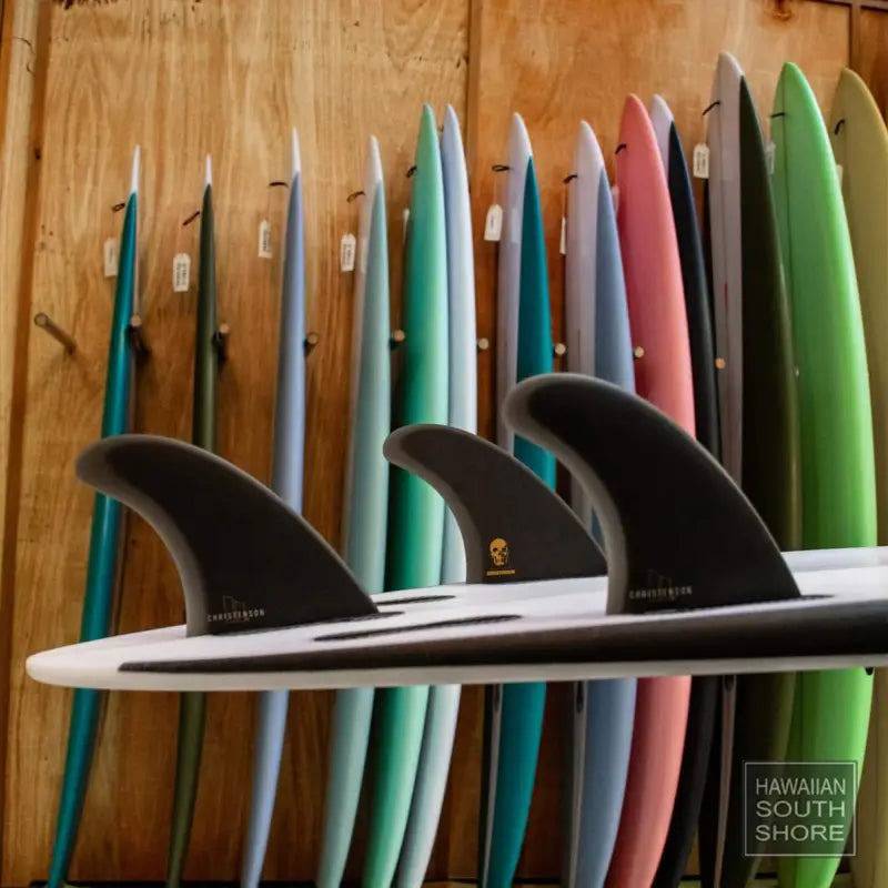 FCS II CHRIS CHRISTENSON Tri Quad PG (Med-Large) Black - SHOP SURF ACC. - [Surfboards Surf Shop and Clothing Boutique Honolulu]