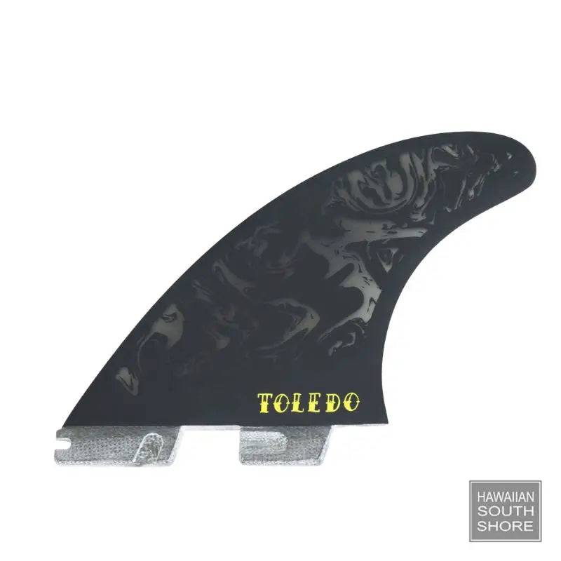 FCS II Filipe Toledo 3 Fin PG PRO (Med-Large) Black Acid - SHOP SURF ACC. - [Surfboards Surf Shop and Clothing Boutique Honolulu]