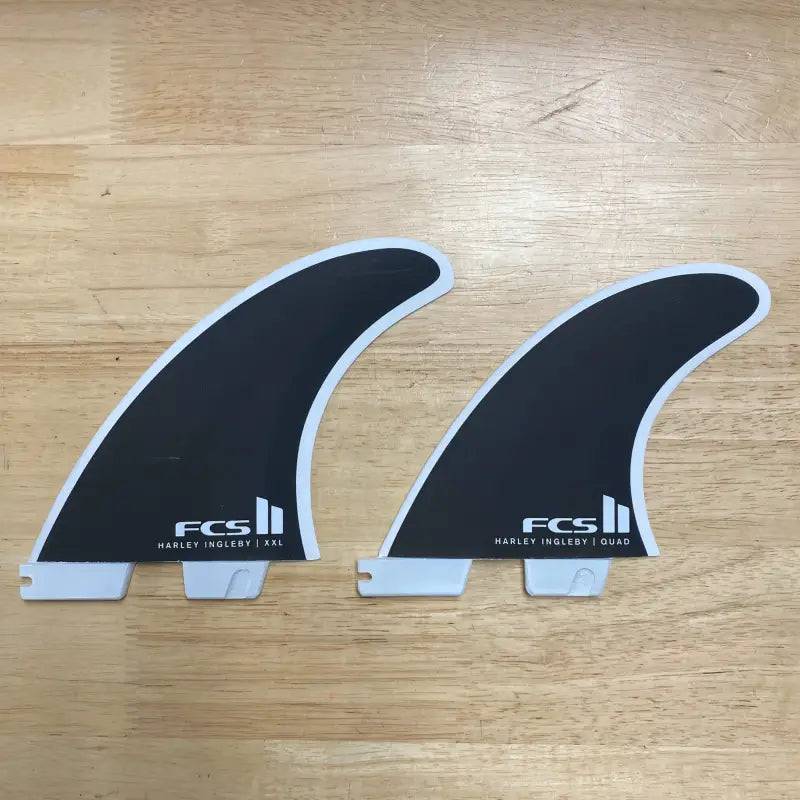 FCS II HARLEY INGLEBY QUAD FIN SET XXL Black - SHOP SURF ACC. - [Surfboards Surf Shop and Clothing Boutique Honolulu]