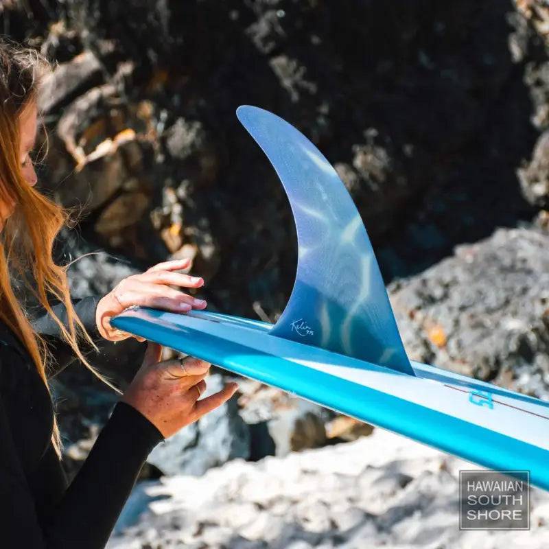 FCS II Kelia Moniz Longboard Fin 9.75" Ocean Glass - SHOP SURF ACC. - [Surfboards Surf Shop and Clothing Boutique Honolulu]